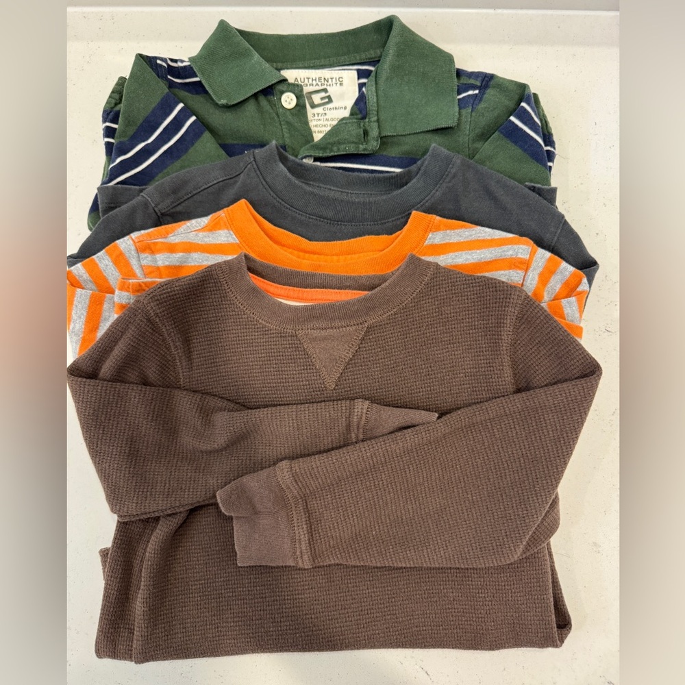 Toddler long sleeve bundle 3t-4T - Picture 1 of 8